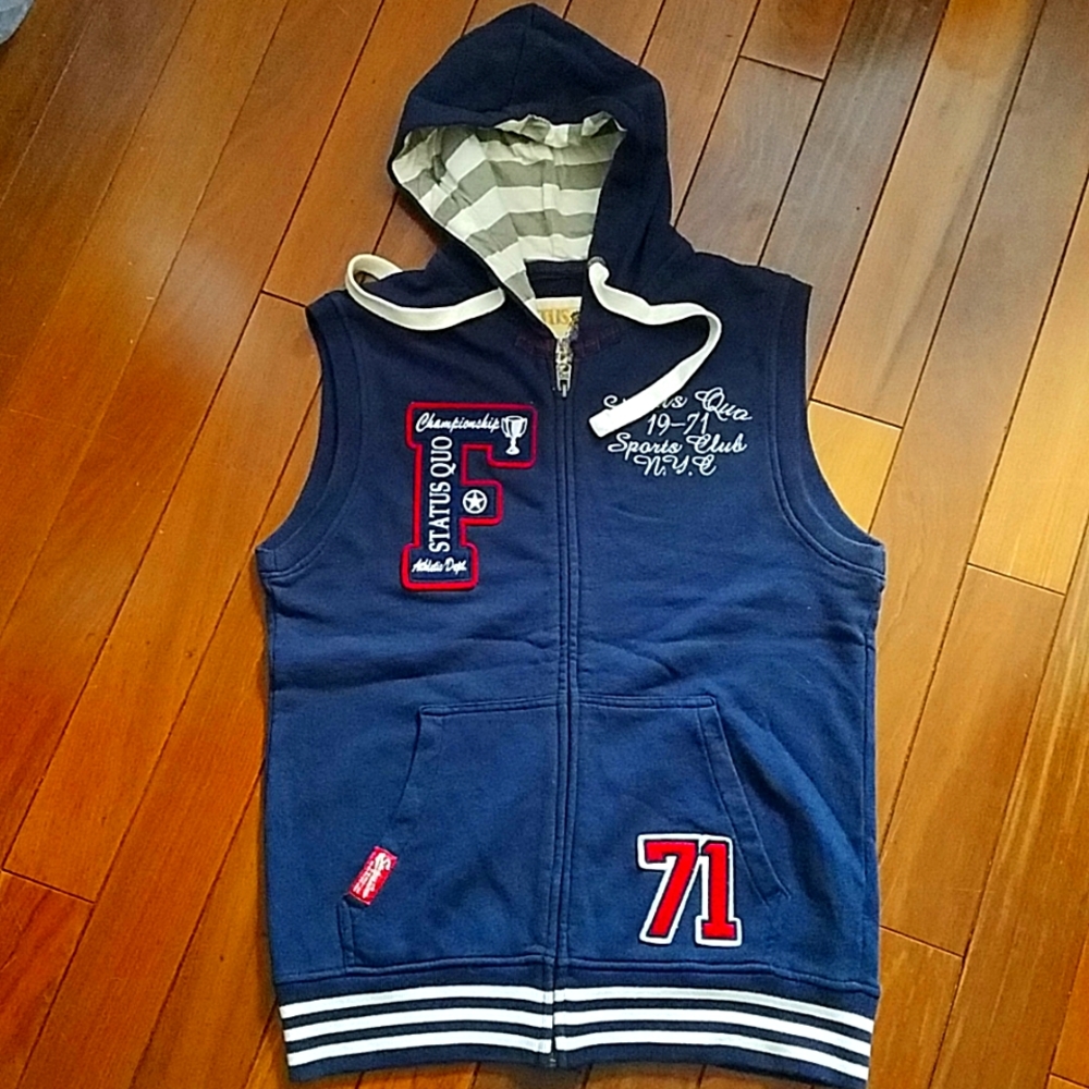 Status quo hoodie vest